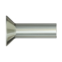 Nitokołek stożkowy DIN 661, aluminiowy, 5x10 [op=1000 szt]